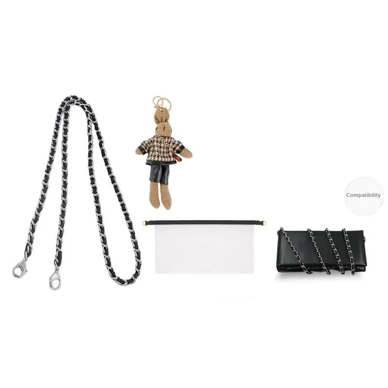 Metal Bag Chain Liner Women's Gold Tone-0