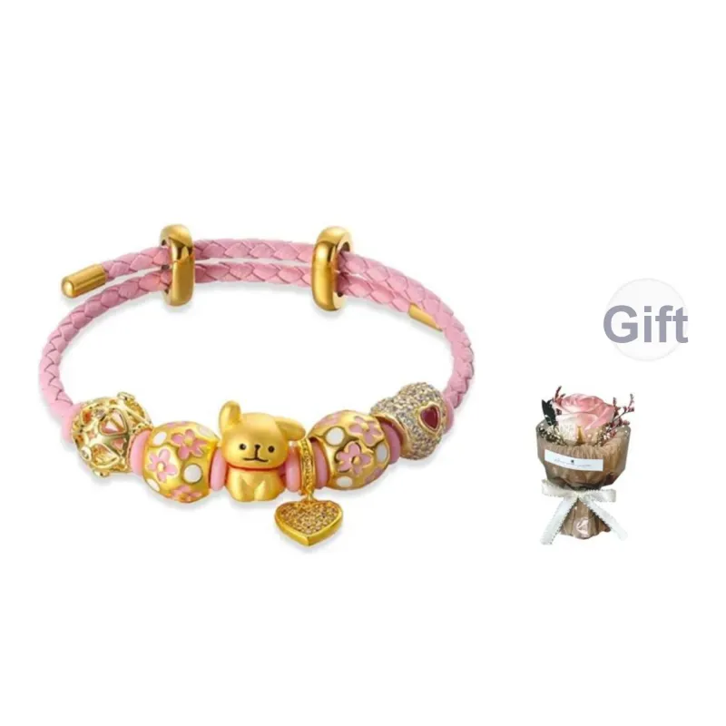 Bailijin Gold Bracelet Unisex-0