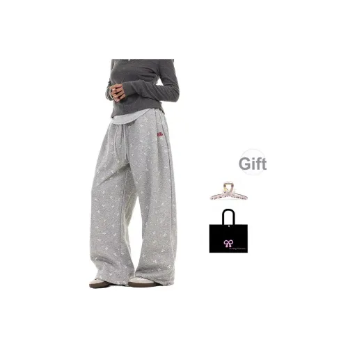 Aimilian Серые Женские Повседневные Брюки