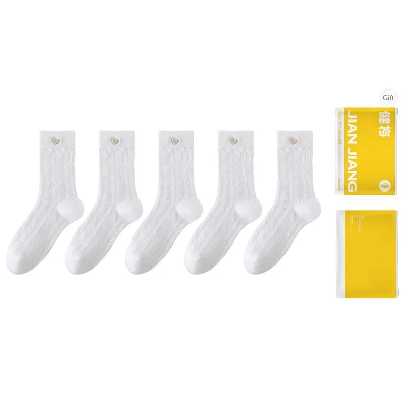 Master Mid Calf Socks Women's Shopping Bag Combo Set-15