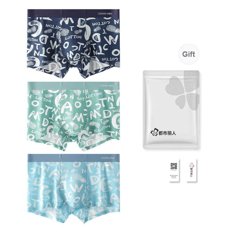 Urban Beauty Underpants Men's Shopping Bag 3 Pack-4