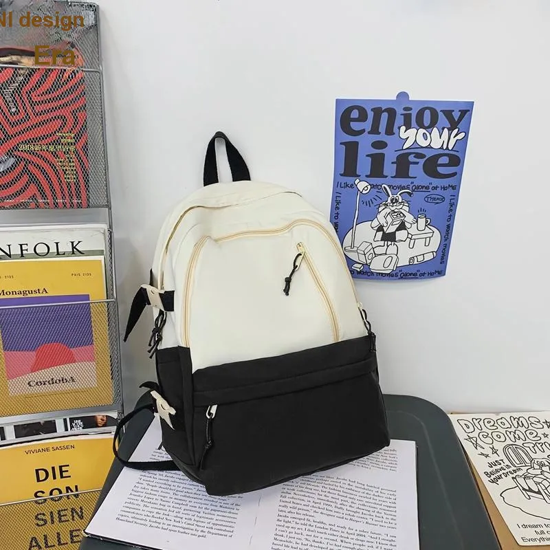 Yalu Nylon Backpack Unisex Multicolor-1