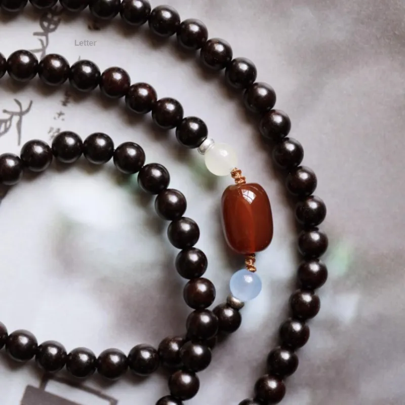 FANGYUANXIAOFU Rosewood Bracelets Women's-3