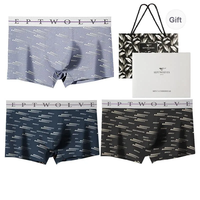 SEPTWOLVES Underpants Men's 3 Pack Gift Box Set-39