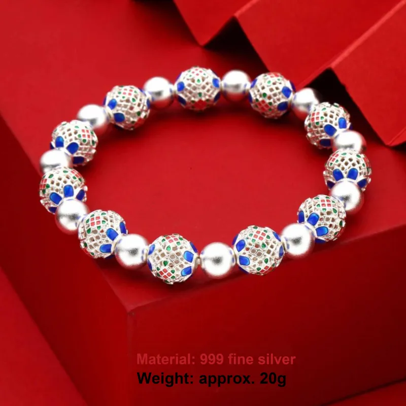 U state 999 Fine Silver Bracelets Women's-2