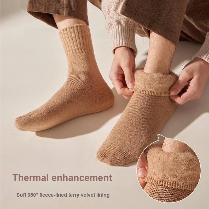 MIIOW Mid Calf Socks Men's Combo Set-1