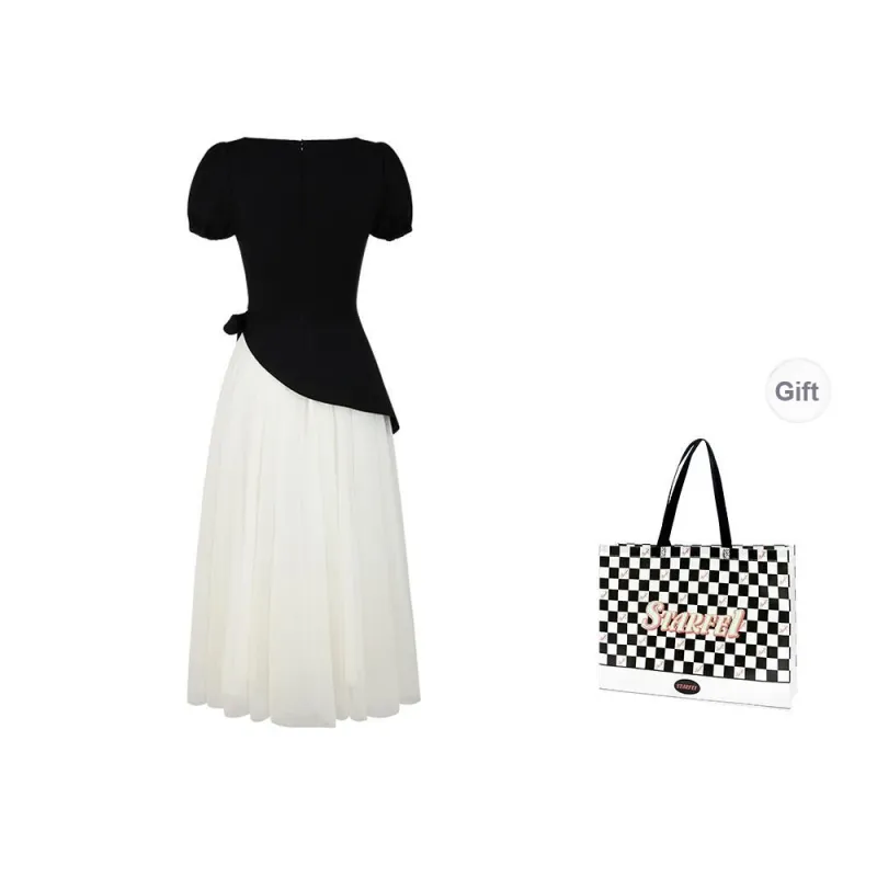 STARFEI Short Sleeved Dress Women's-3
