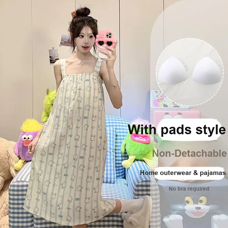 OUSHIBO Nightgown Women's Image Color-3