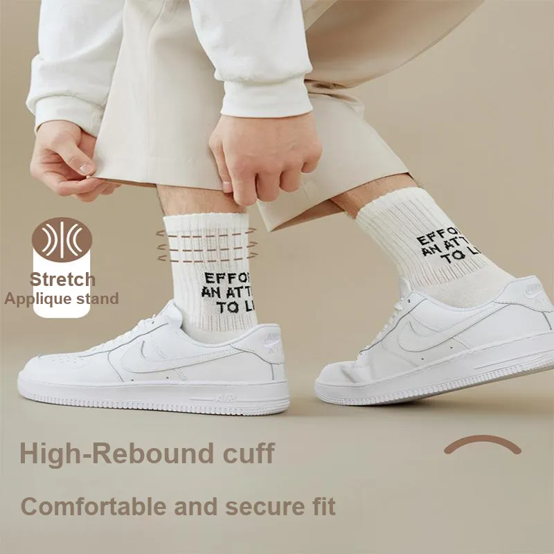 Urban Beauty Mid Calf Socks Men's 5 Pack-18