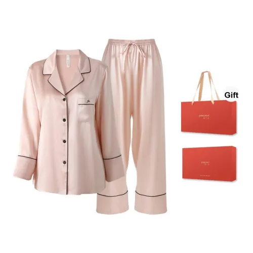 JINSANT Пижамный комплект женский Gift Box Set Цвет персиков Overflow Розовый
