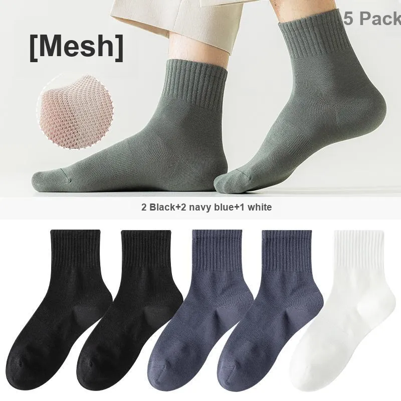 7 SEVFUN Mid Calf Socks Men's Combo Set-5