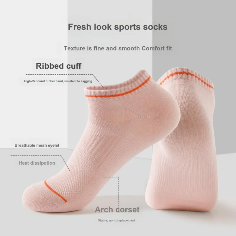 Caramella Ankle Socks Unisex 5 Pack-6