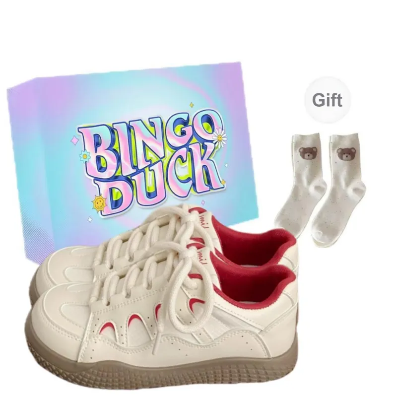 BINGO DUCK Skateboard Shoes Women's-3
