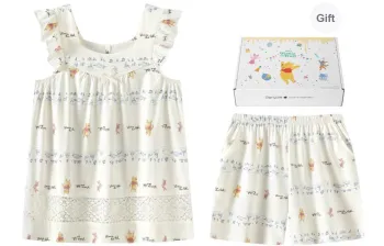 Gongdie x Disney Pajama Set Women's Gift Box Set Apricot