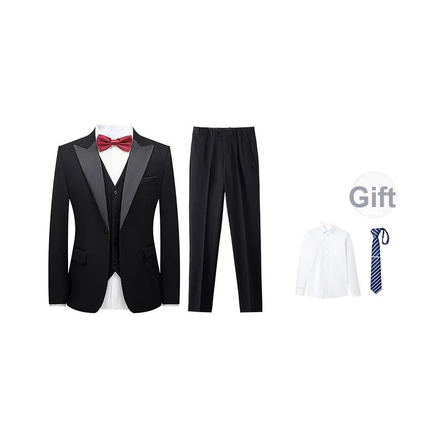 H YXIANG Бизнес-костюм мужской черный