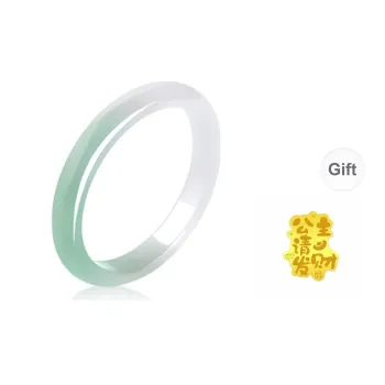 SINO GEM Chalcedony Jade Bangles Women's
