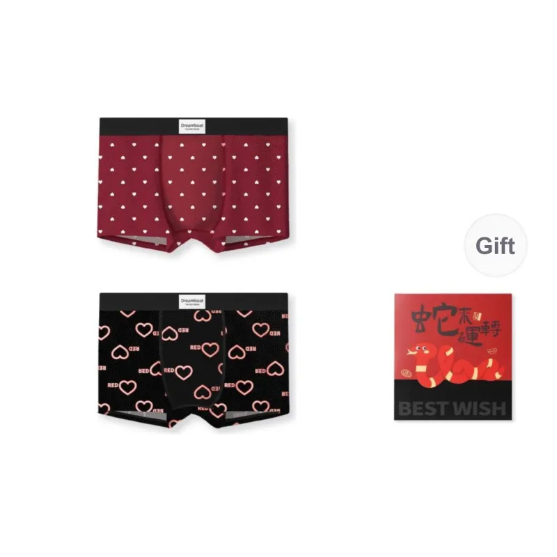 Qiao Ni Tong Underwear Gift Boxes Men's Combo Set-22