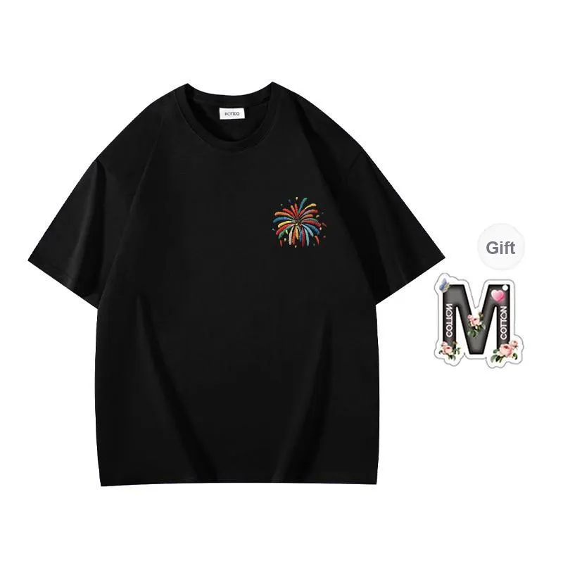 Cotton shopping T Shirts Unisex-1