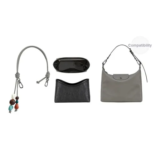 Ingenuity Handmade Бумага DuPont Сумка Ремень Женский Черный Серый