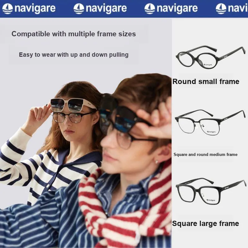 NAVIGARE Square Sunglasses Unisex-15
