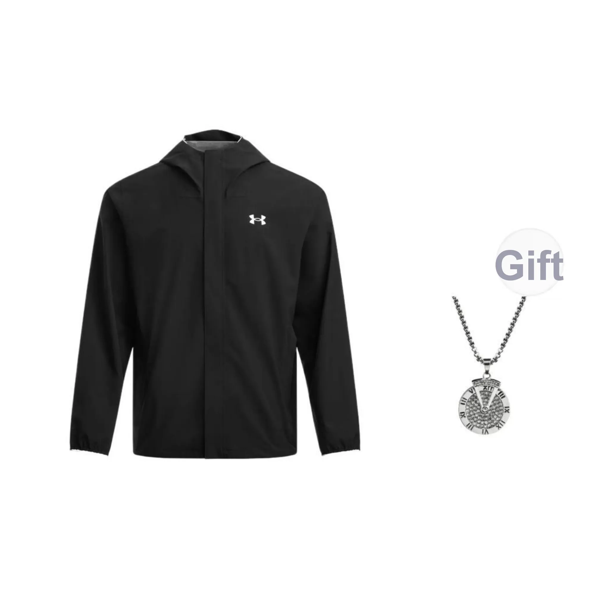 Under Armour Jackets Coats Men's Black Comes With Necklace