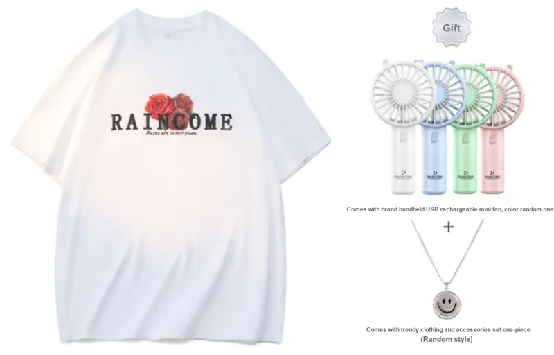 RAINCOME T-Shirts Unisex-3