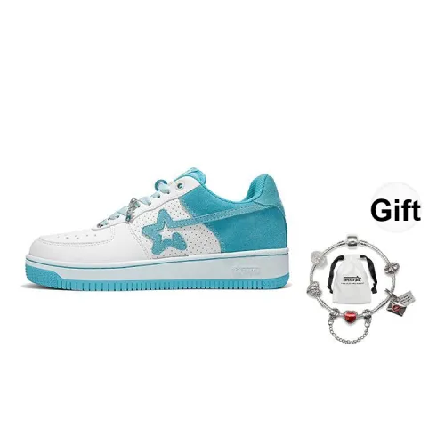 RIPSTAR Anti Slip Wear Resistant Low Top Skateboard Shoes Unisex Mint Smoothie