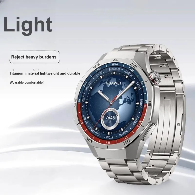 FZRT Huawei Compatibility Watch Band Titanium Alloy Chain Strap Titanium Material-2