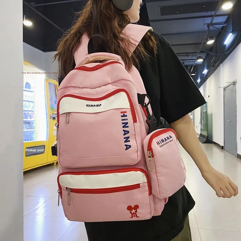 Wolfhorse Nylon Backpack Unisex Multicolor-9