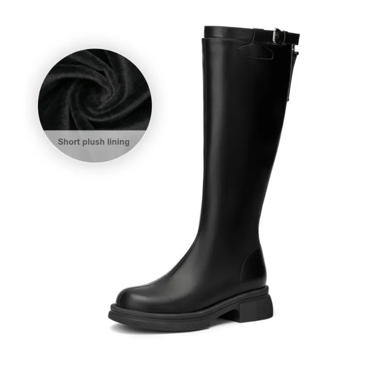 GEMEIQ Knee high Boots 4cm Women's-12