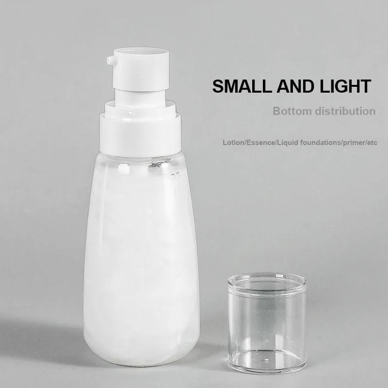 JIAOXUEFEI 60ML Travel Portable Empty Bottle Lotion Foundation And Toner Sample Compress-1