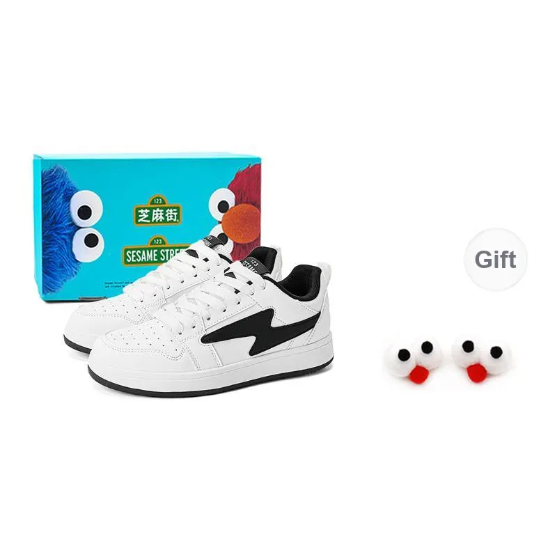 SESAME STREET Height Increasing Balance Abrasion Resistant Lightweight Slip Resistant Skateboard Shoes Unisex-50