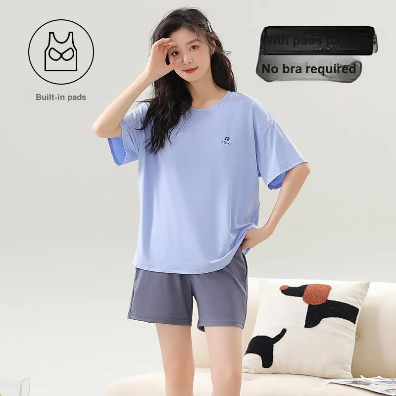 GOSO Pajama Set Women's Sky Blue-1