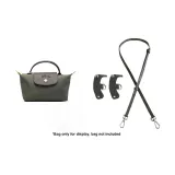 Forest Green Silver-Tone Buckle 95-124cm Leather Strap+[No Perforated]Set