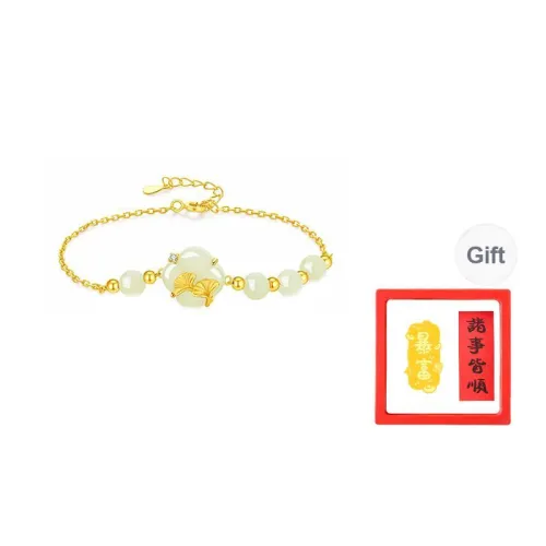 Chongqing Gold Store Chalcedony Bracelets Women's