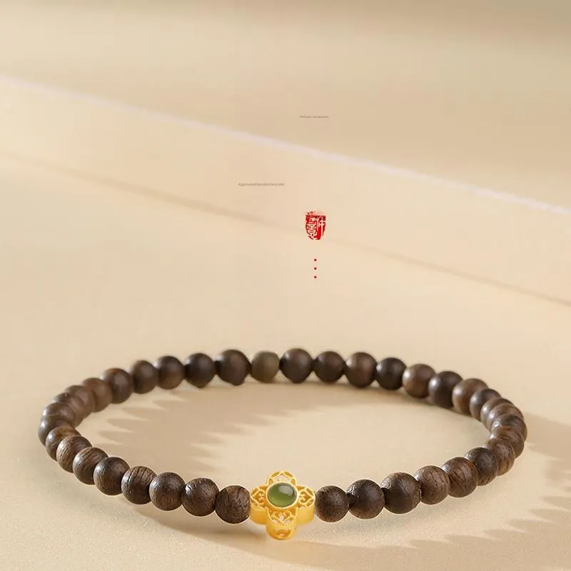 MUSHENGYUAN Fragrance Agarwood Bracelets Women's-1
