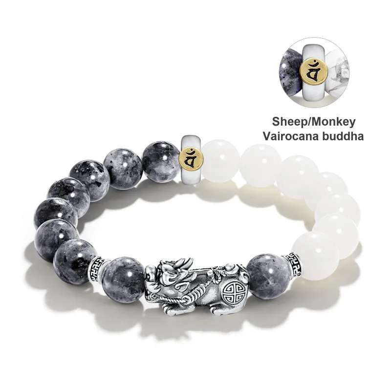 Silver Trim Bodhi Bracelets Unisex-15