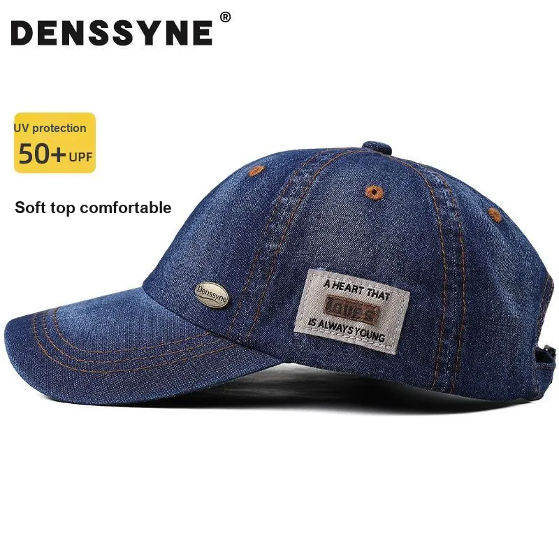 DENSSYNE Denim Baseball Caps Unisex-4