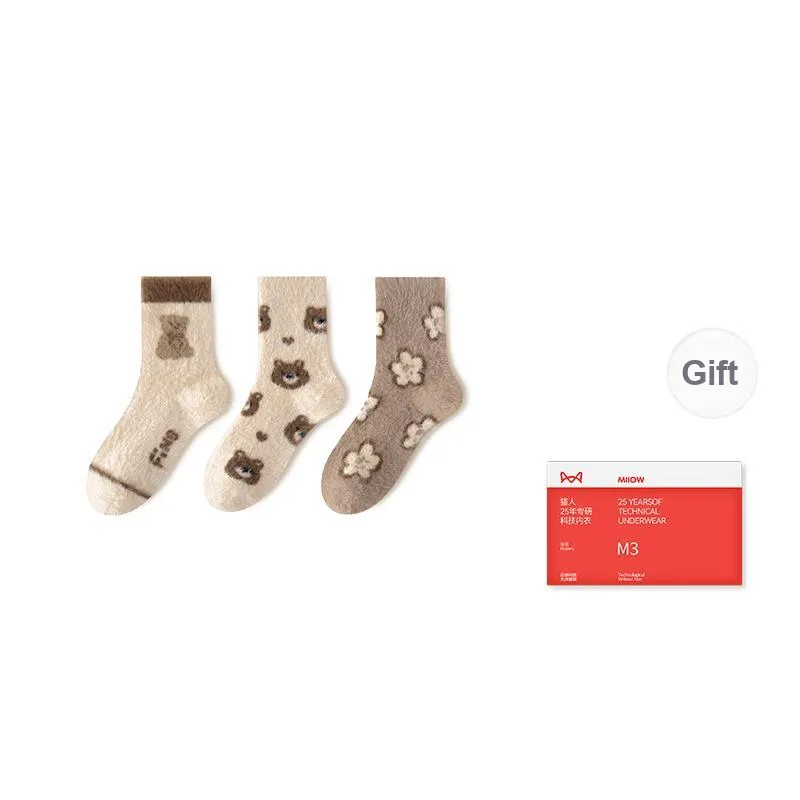 MIIOW Trend Party Series Mid Calf Socks Women's-13