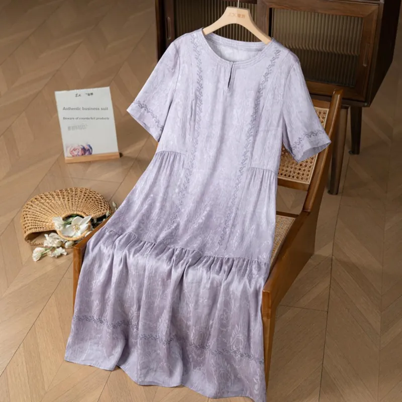 To The West Short Sleeved Dress Women's-2