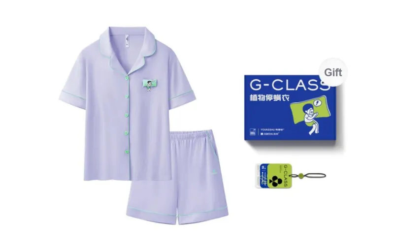 YOUKESHU Upgraded Pajama Set Unisex Box+Shopping Bag Random Packaging-158