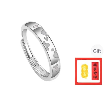 Chongqing Gold Store Alloy Rings Unisex