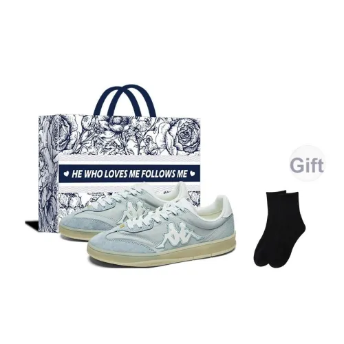 KAPPA Шорты Устойчивые к истиранию Низкий Топ Скейтборд Кроссовки Унисекс Light Синий