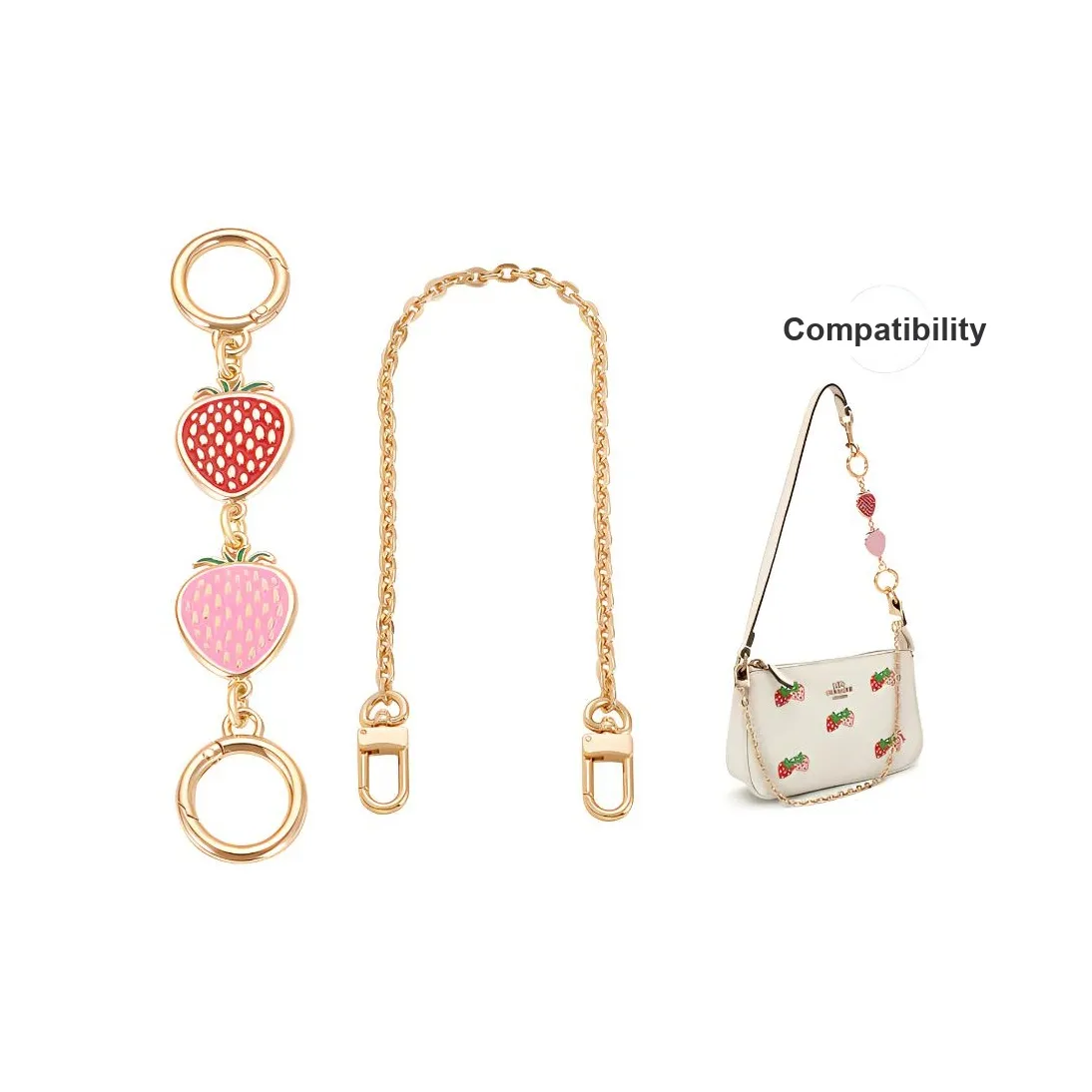 Lan Bao Fan Металл Декоративная цепочка Аксессуары Женские Красный Фиолетовый