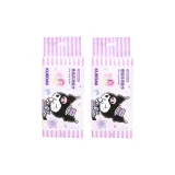 Kuromi Face Towels Hanging (80 Pcs × 2 Bags)