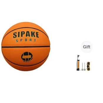 SIPAKESPORT Microfiber Leather Basketball Orange Training Competition Unisex