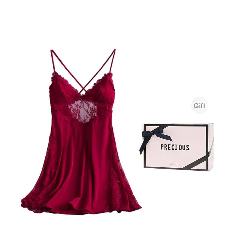 METE WHALE MT Nightgown Women's Gift Box Set-0