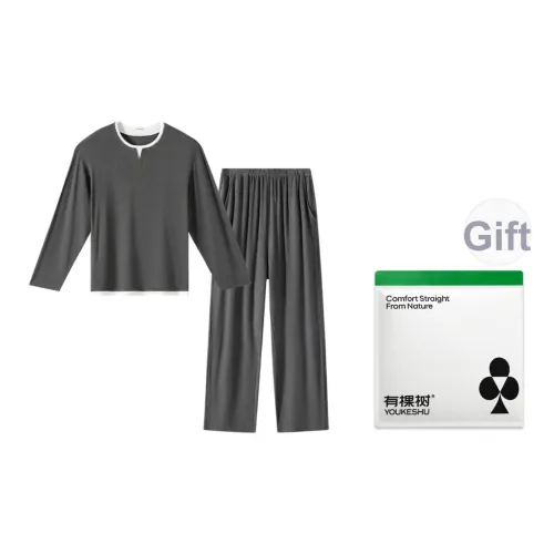 YOUKESHU Мужские пижамные комплекты