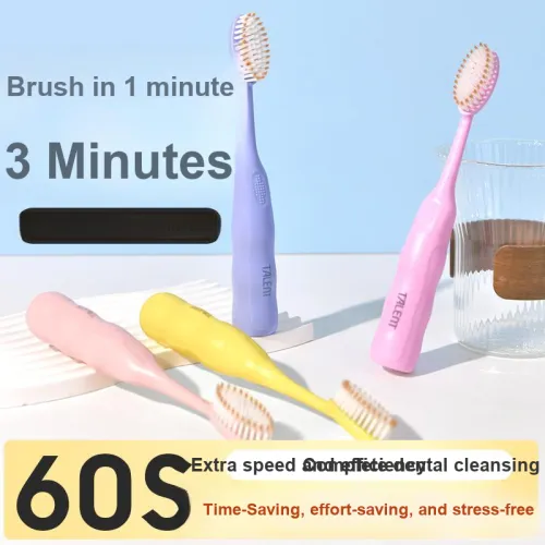 TALENT SHOW Giant Size, Wide And Thin Toothbrushes Set Of 2