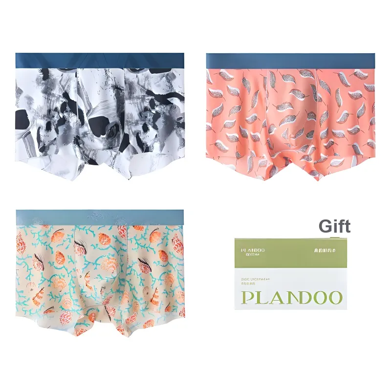PLANDOO Underpants Men's Shopping Bag 3 Pack-30